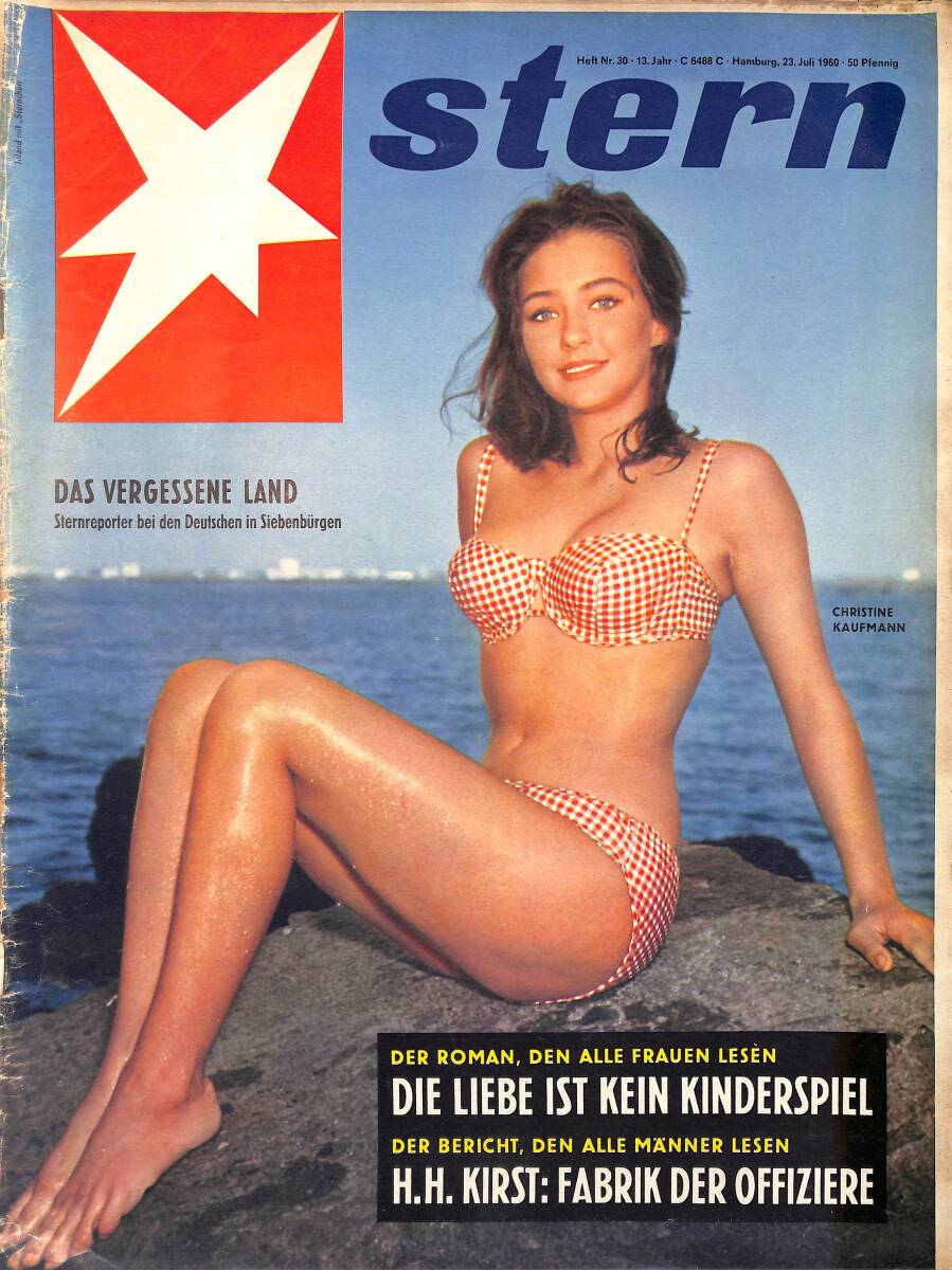 Stern Magazin – Nr.30 – 23 Juli 1960 – Deckel: Christine Kaufmann - Herbert Töpel - Gisela Gotthardt - Dinah Hinz - Renate Küster - Anette Grau NDR100451 - 1