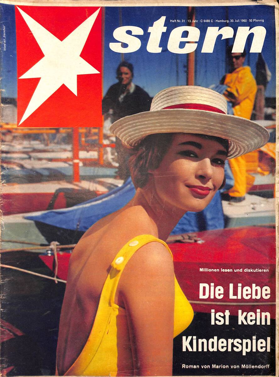 Stern Magazin – Nr.31 – 30 Juli 1960 – Roman von Marion von Möllendorff - Halbzeit für Kennedy - Die Seele von Töpels Totogeschaft NDR100470 - 1