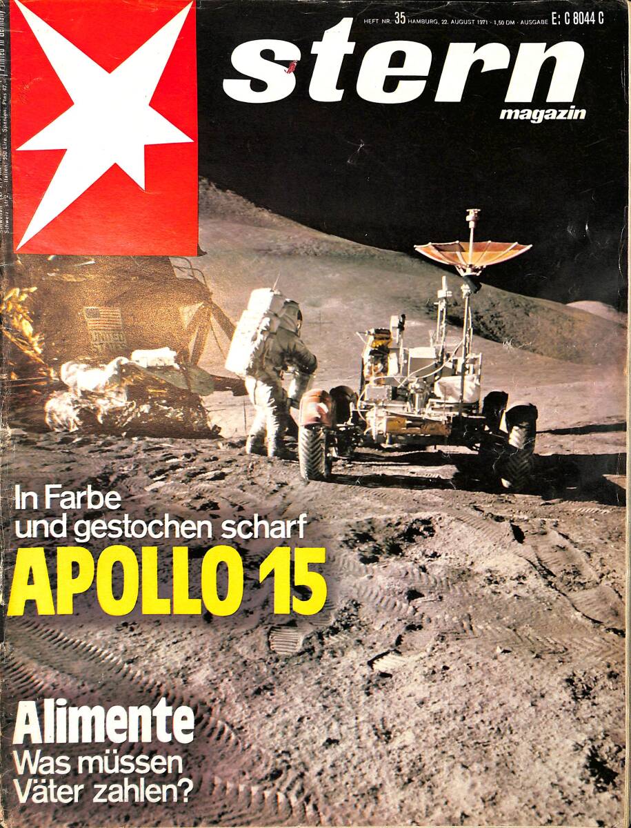 Stern Magazin – Nr.35 – 22 August 1971 – Pablo Picasso - Josef Smrkovsky - Kamila Mouckova NDR100427 - 1
