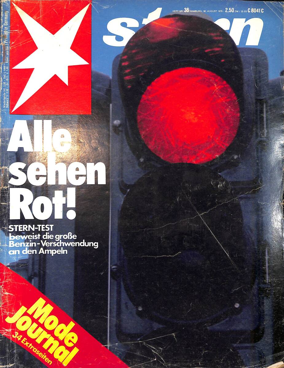 Stern Magazin – Nr.36 – 30 August 1979 – Peggy Guggenheim ist die berühmteste Kunstsammler - Roman von Heinrich Böll NDR100424 - 1
