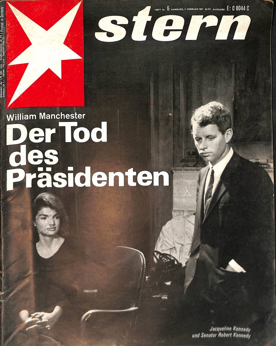 Stern Magazin – Nr.6 – 5 Februar 1967 – Jacqueline Kennedy - Robert Kennedy - William Manchester - Zwei Königskinder von der Ruhr NDR100433 - 1