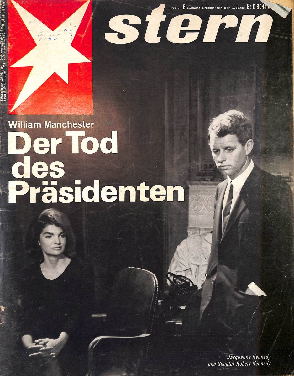 Stern Magazin – Nr.6 – 5 Februar 1967 – Jacqueline Kennedy - Robert Kennedy - William Manchester - Zwei Königskinder von der Ruhr NDR100452 - 1