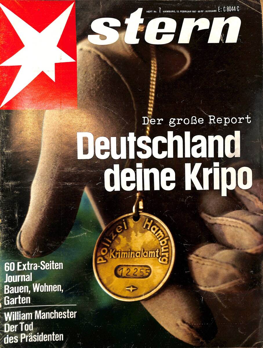 Stern Magazin – Nr.7 – 12 Februar 1967 – William Manchester - Robert Kennedy - Frau Ethel - Edward White - Roger Chaffee NDR100430 - 1