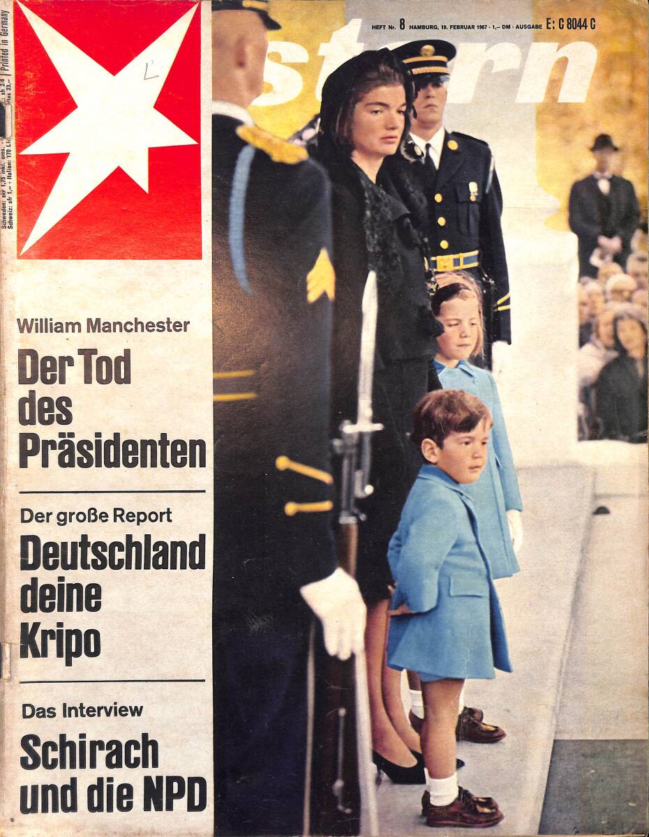 Stern Magazin – Nr.8 – 29 Februar 1967 – William Manchester: Der Tod des Präsidenten - Michélé Mercier - Tony Curtis - Christine Kaufmann NDR100448 - 1
