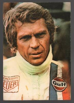 Steve McQueen Büyük Boy Kartpostal KRT4792 - 1