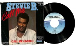 Stevie B - Call Me Call Me (Instrumental) Plak (109.5) PLK19713 - 1