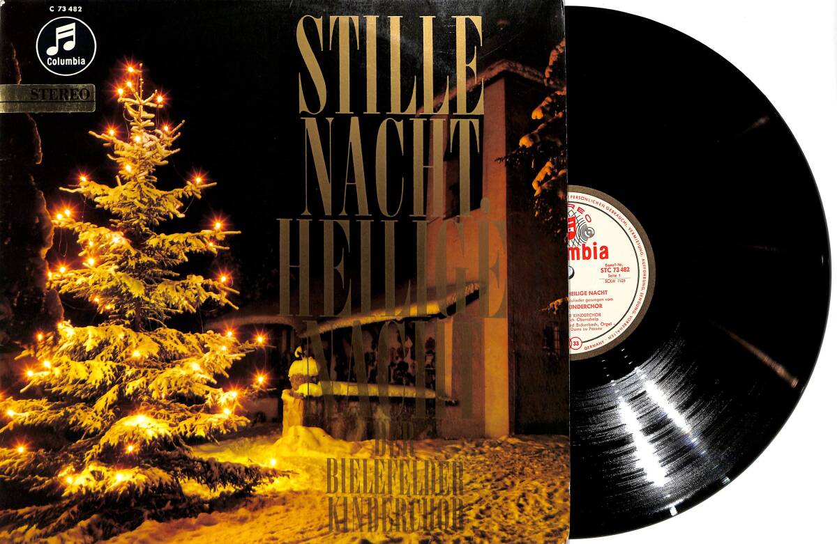 Stille Nacht Heilige Nacht - Der Bielefelder Kinderchor (Almanya Baskı) LP PLAK (10/8.5) PLK25958 - 1