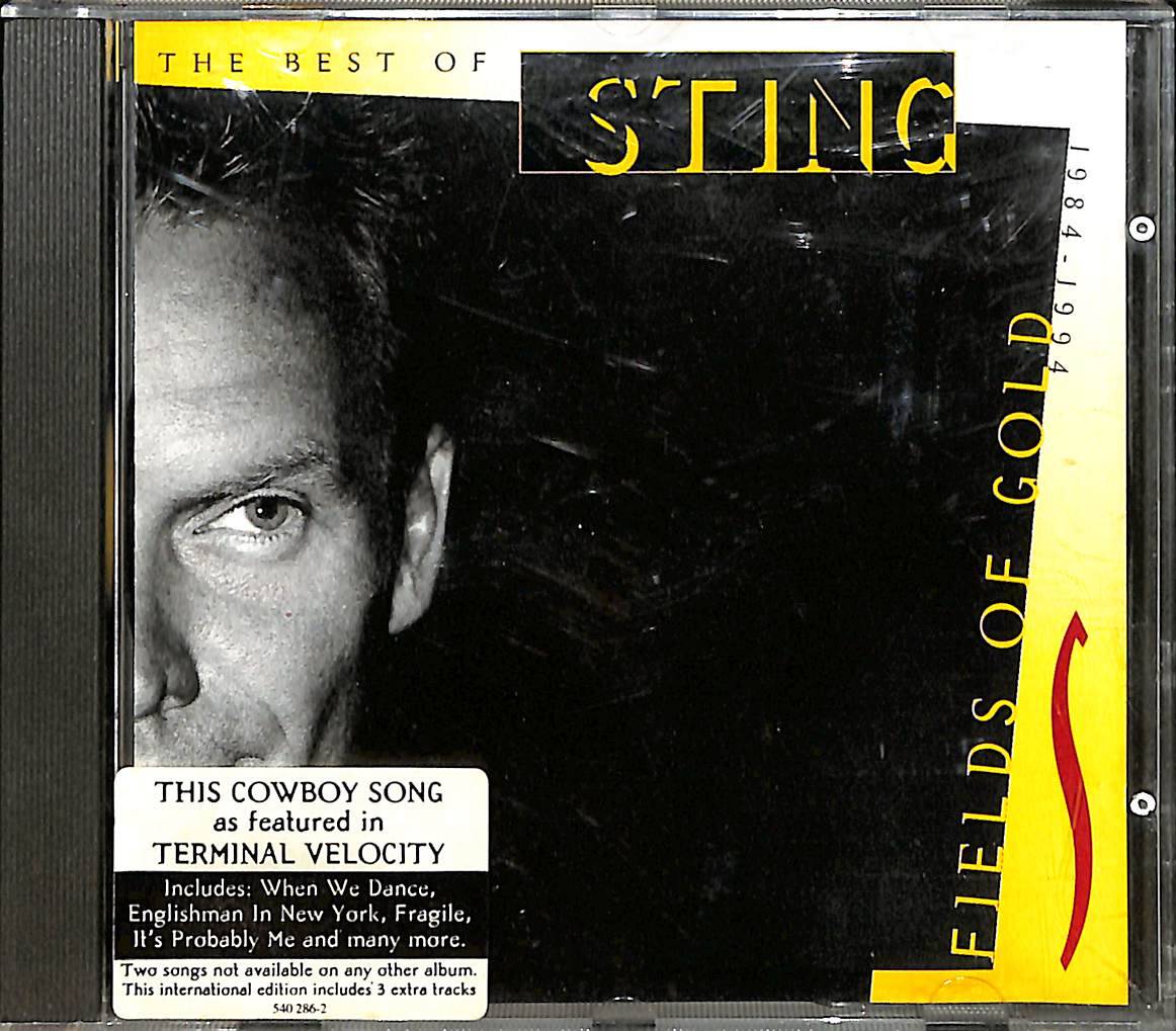 Sting ‎- Fields Of Gold: The Best Of Sting 1984 - 1994 CD (İkinci El) CD4284 - 1
