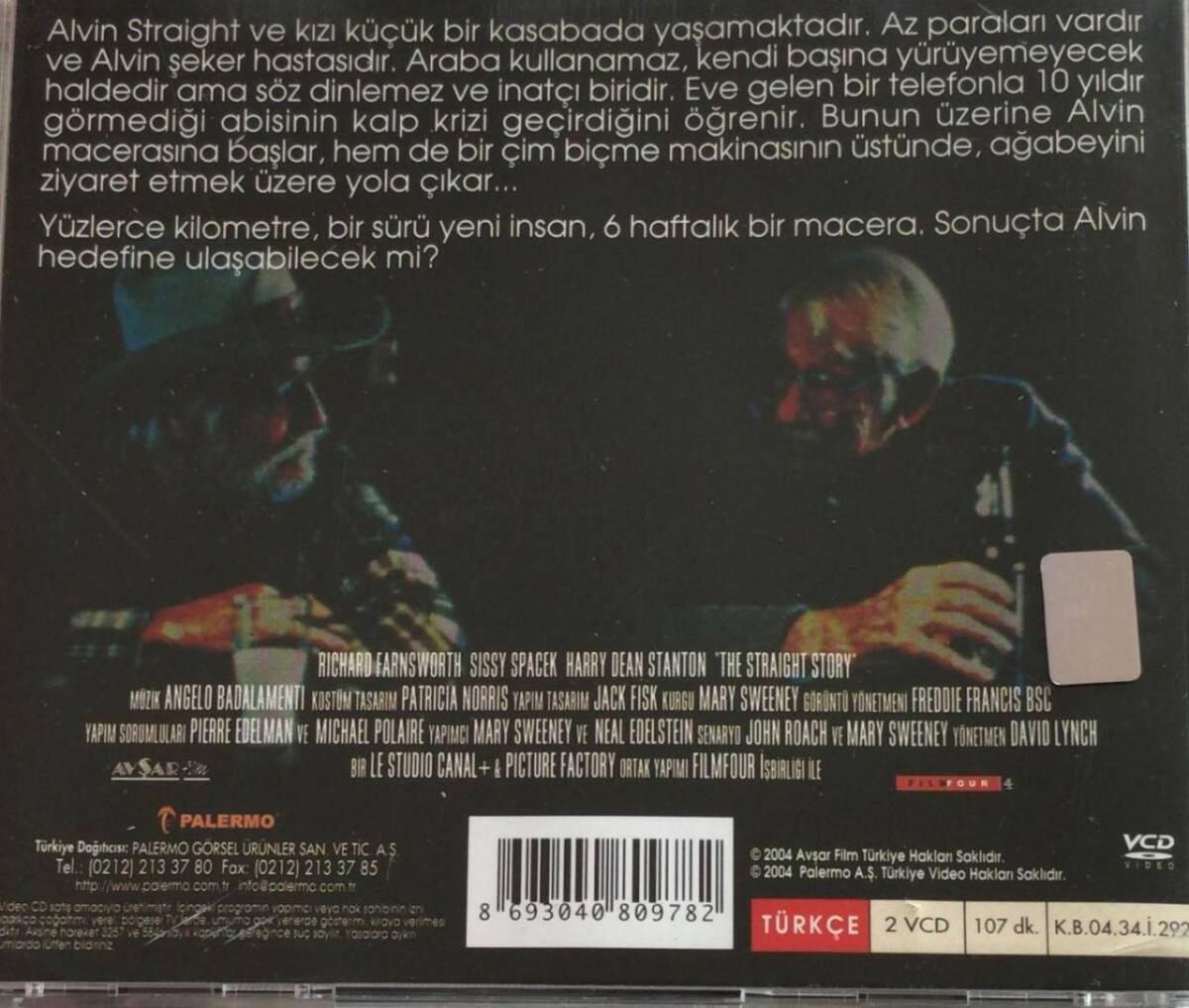 Straight Hikayesi VCD Film VCD7858 - 2