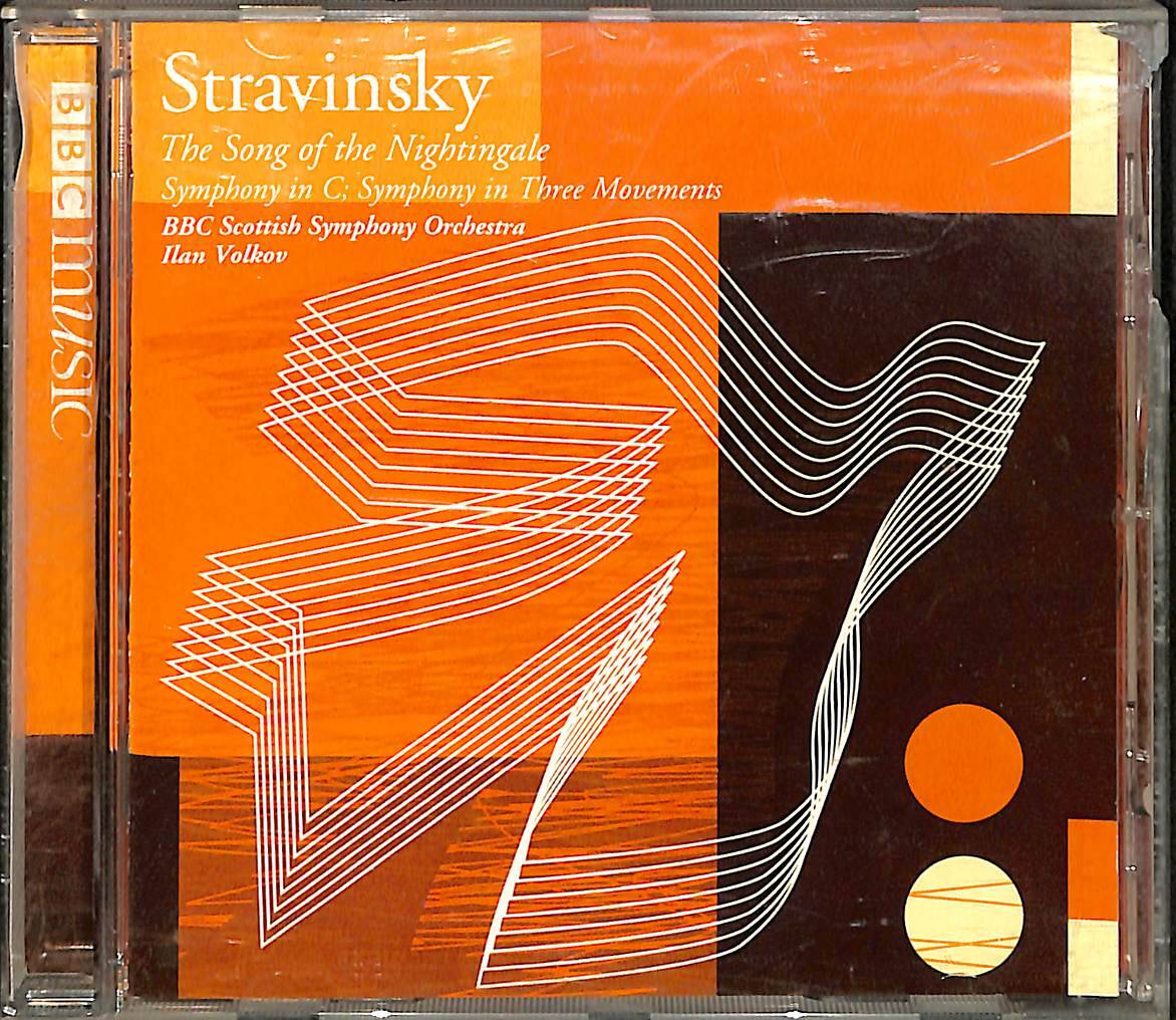 Stravinsky: Song of the Nightingale - Symphony in C, Symphony in Three Movements CD (İkinci El) CD4839 - 1