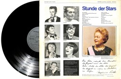 Stunde der Stars (Almanya Baskı) LP PLAK (10/8.5) PLK25942 - 2