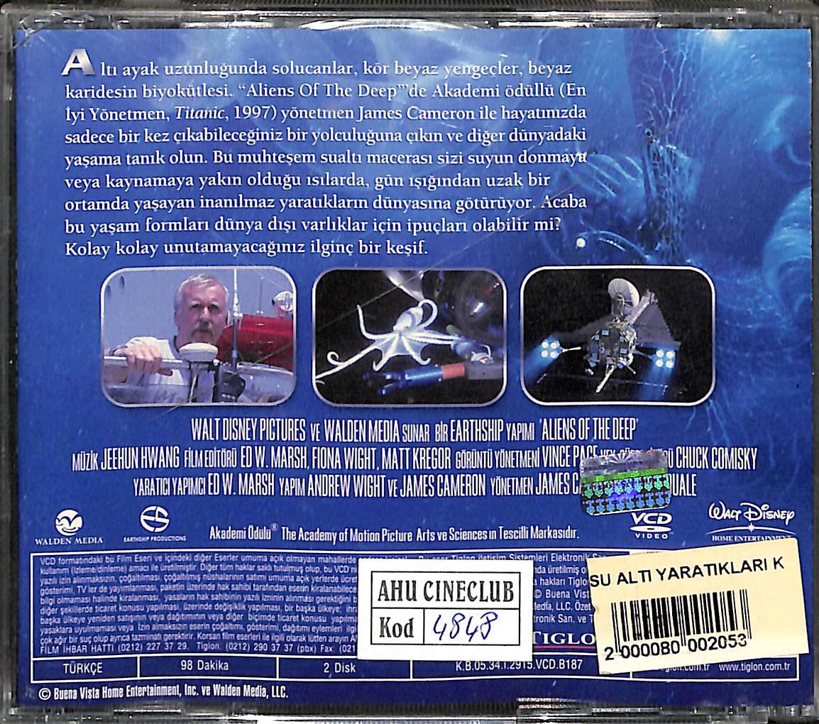 Su Altı Yaratıkları Orjinal - Aliens of the Deep VCD Film VCD28082 - 2