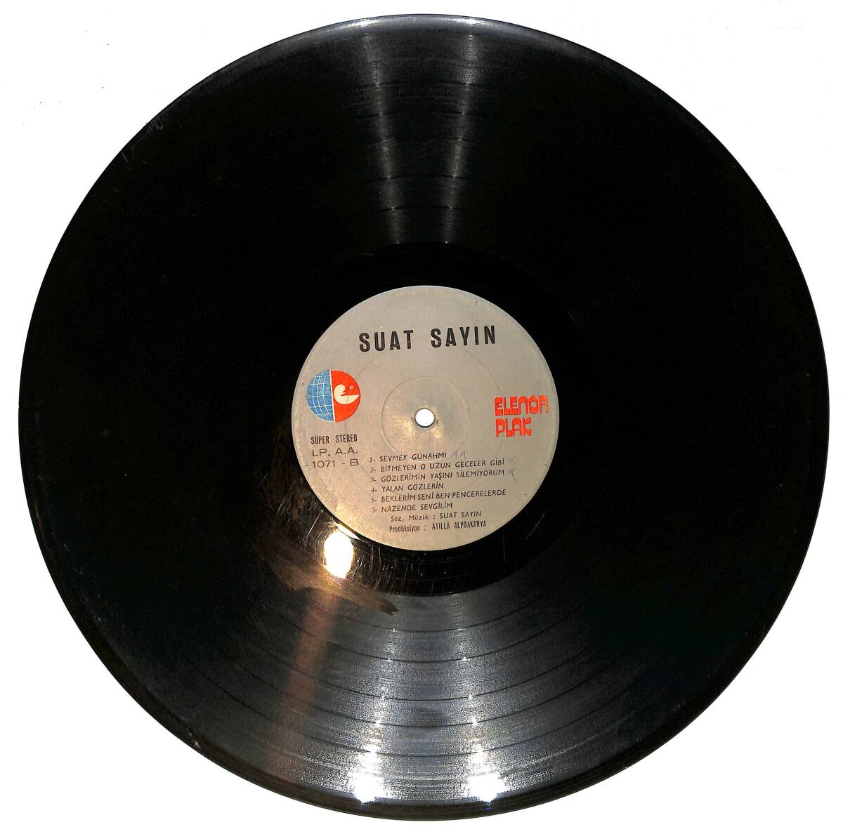 Suat Sayın – Mazideki Sevdiklerim LP PLAK (Açıklamayı Okuyunuz) PLK26705 - 2