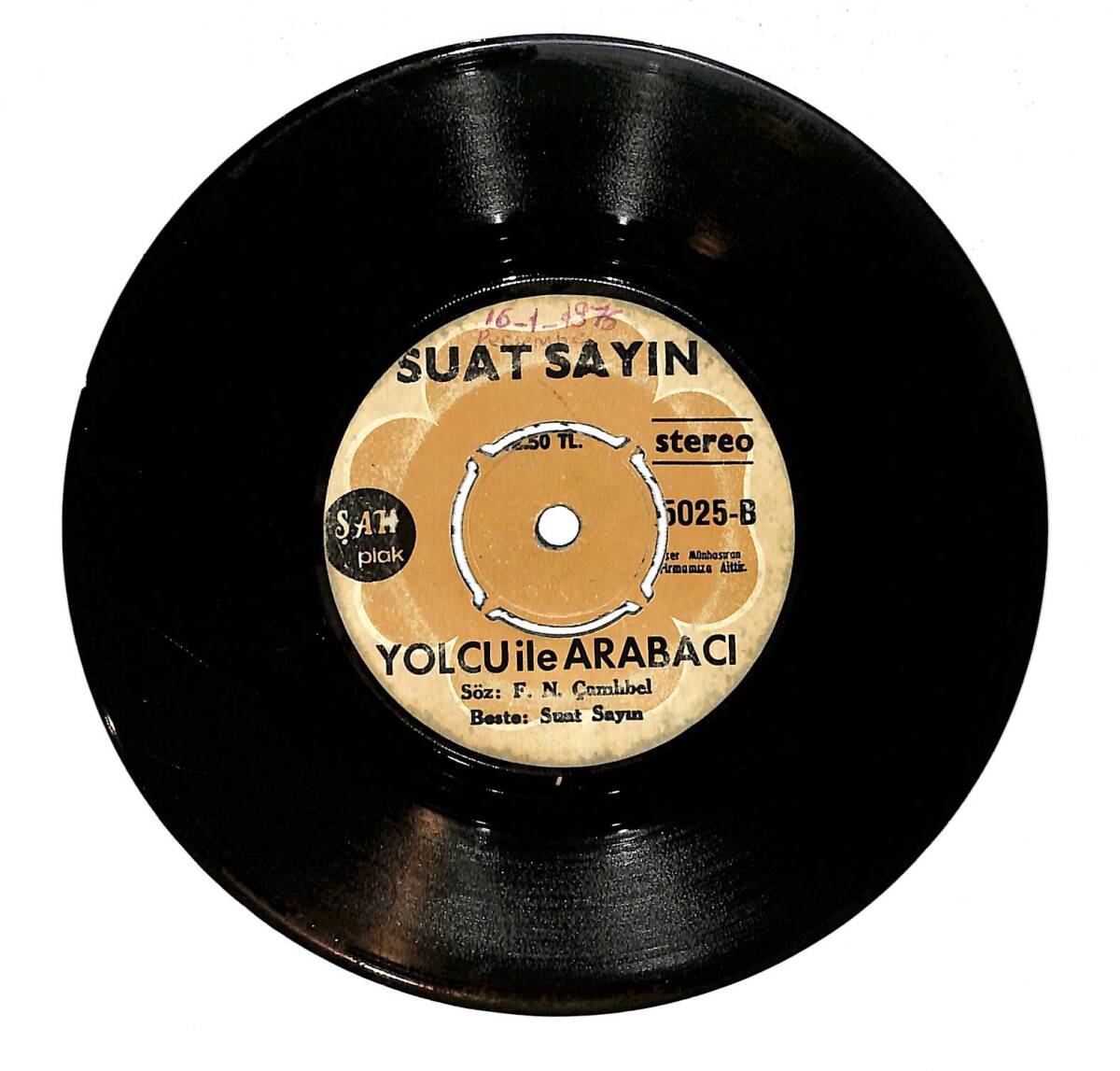 Suat Sayın – Umut & Yolcu İle Arabacı Plak (10/6.5) PLK26916 - 2