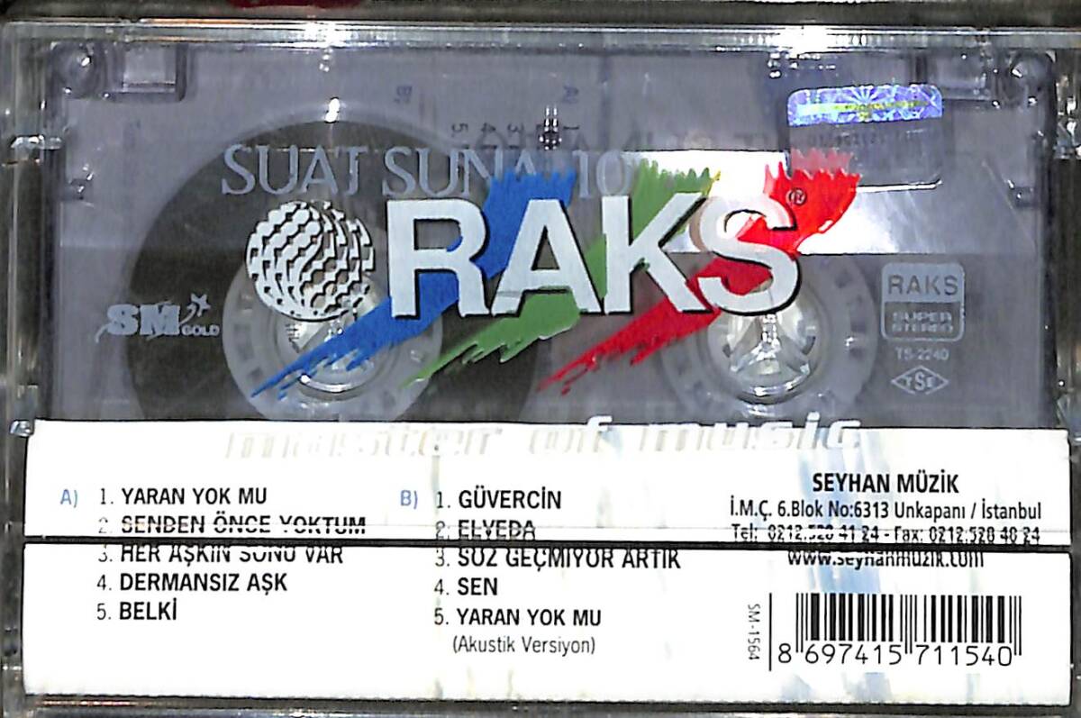Suat Suna - 10 Kaset (Sıfır) KST28054 - 2