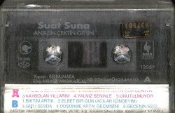 Suat Suna - Ansızın Çektin Gittin Kaset (İkinci El) KST17943 - 2