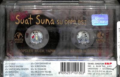 Suat Suna - Su Damlası Kaset (İkinci El) KST22462 - 2