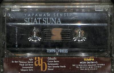 Suat Suna - Yapamam Sensiz Kaset (İkinci El) KST22388 - 2
