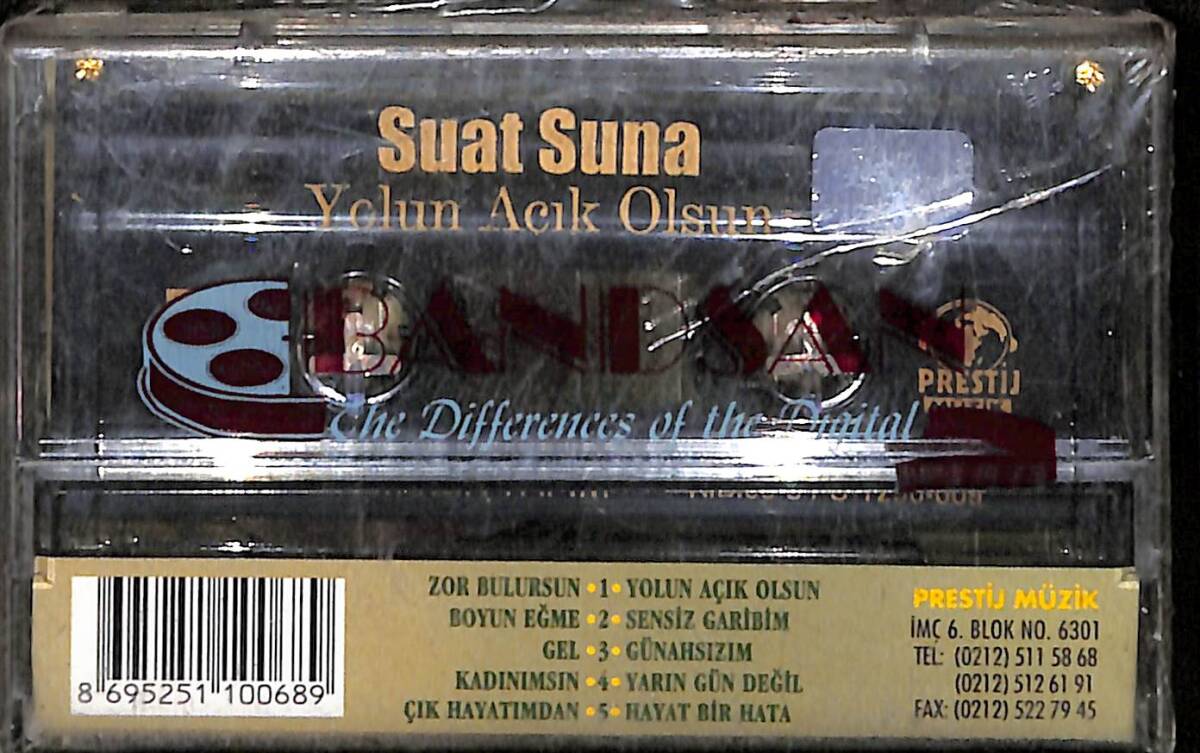 Suat Suna - Yolun Açık Olsun Orijinal Kaset (Sıfır) KST30775 - 2