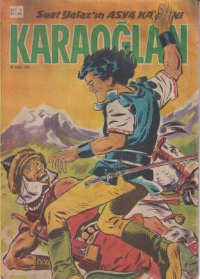 SUAT YALAZIN ASYA KAPLANI KARAOĞLAN Sayı 75 - 20 LİRA 26 Ekim 1983 NDR43384 - 1