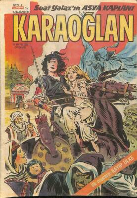 Suat Yılmaz ın Asya Kaplanı Karaoğlan Sayı 1 26 Mayıs 1982 NDR82489 - 1