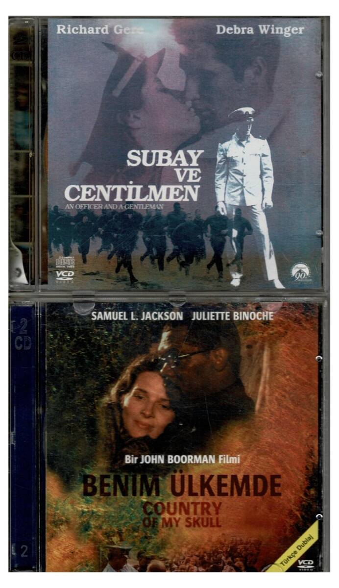 Subay ve Centilmen (Richard Gere) Benim Ülkemde (Samuel L.Jackson) - 2 Adet VCD Film VCD1268 - 1