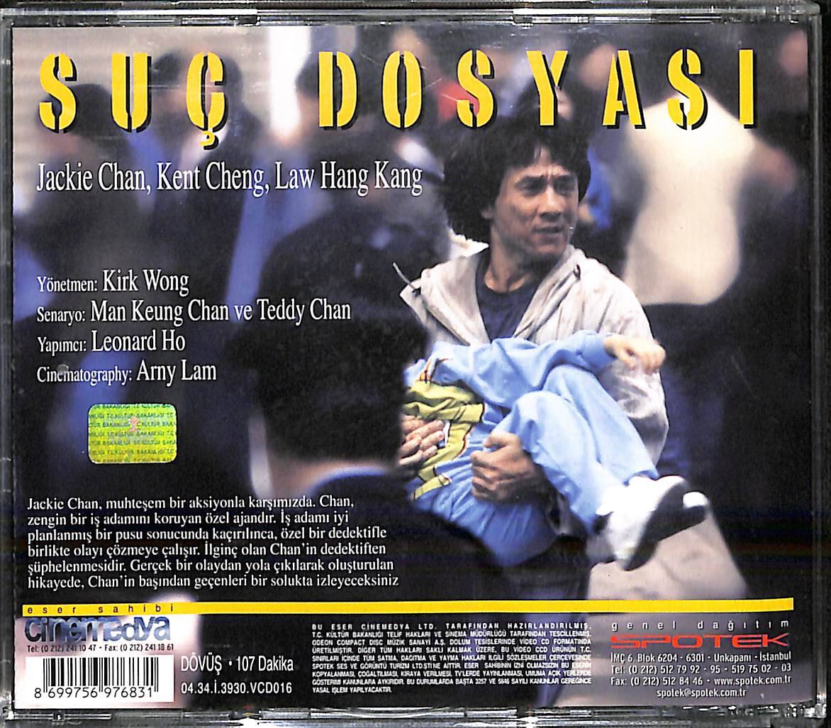 Suç Dosyası – Cung on zo (1993) Orijinal VCD Film ' Jackie Chan ' VCD28286 - 2