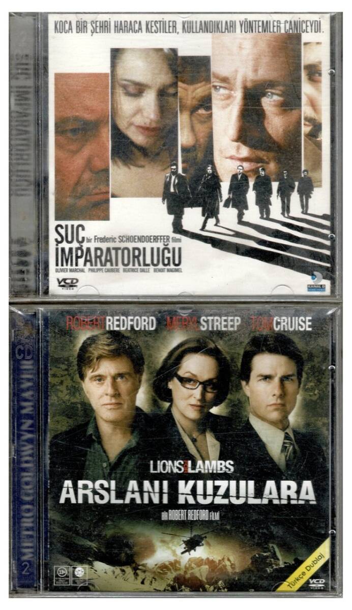 Suç İmparatorluğu Arslanı Kuzulara - 2 Adet VCD Film VCD917 - 1