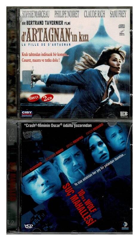 Suç Mahallesi DArtagnan ın Kızı - 2 Adet VCD Film VCD558 - 1