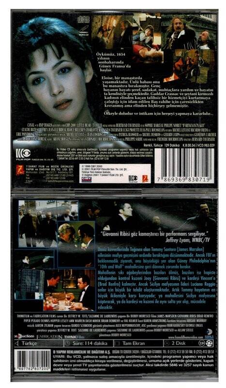 Suç Mahallesi DArtagnan ın Kızı - 2 Adet VCD Film VCD558 - 2