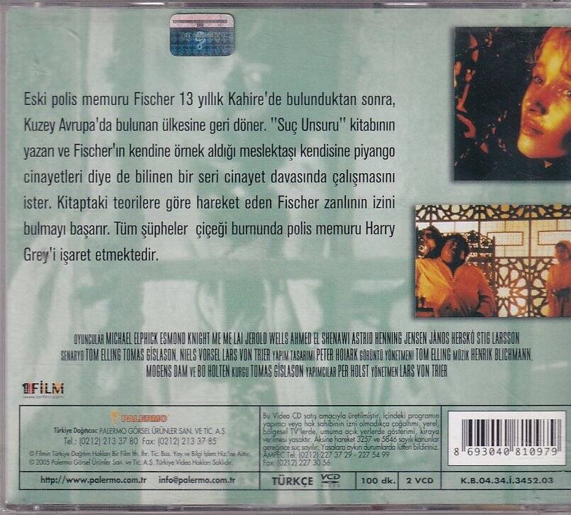 Suç Unsuru Film VCD7237 - 2