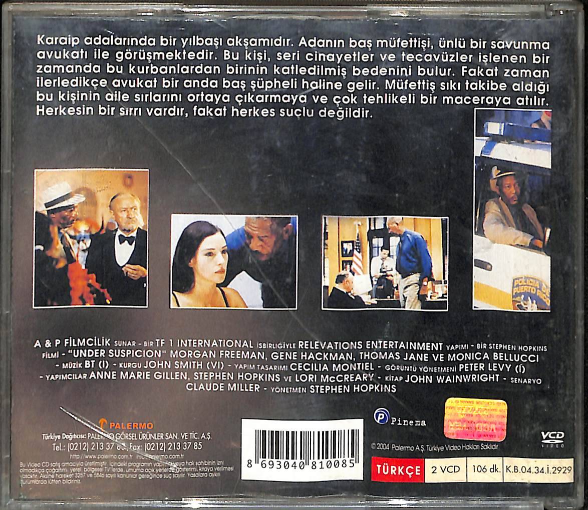 Suçlu Kim - Under Suspıcıon VCD Film (İkinci El) VCD27618 - 2