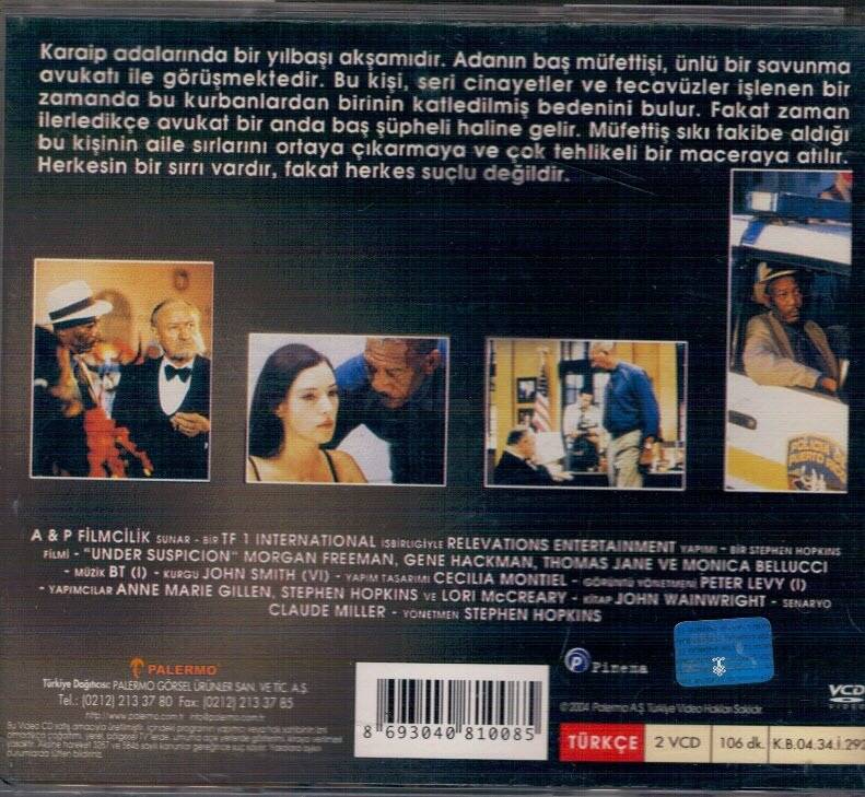 Suçlu Kim VCD Film VCD8269 - 2