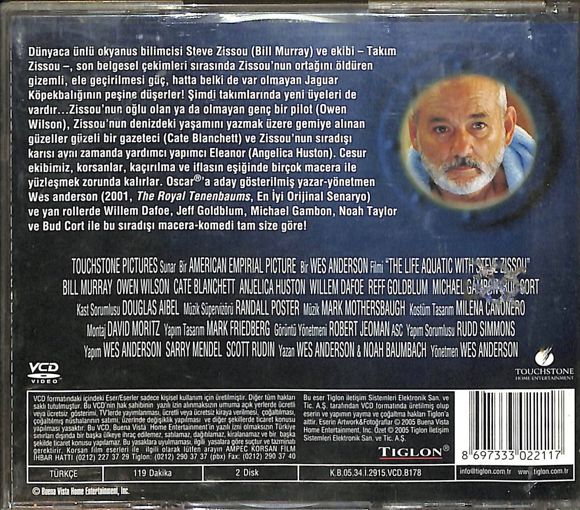 Suda Yaşam - The Life Aquatic VCD Film VCD27424 - 2