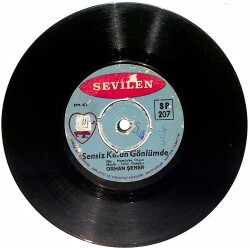 Orhan Şener - Sensiz Kalan Gönlümde / Ömrümce Hep Adım Adım PLAK (10/6) PLK24902 - Gökçekoleksiyon
