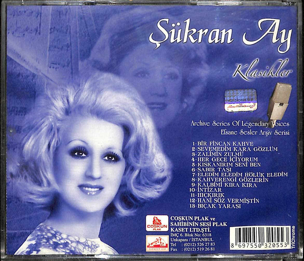 Şükran Ay - Klasikler CD (İkinci El) CD4345 - 2