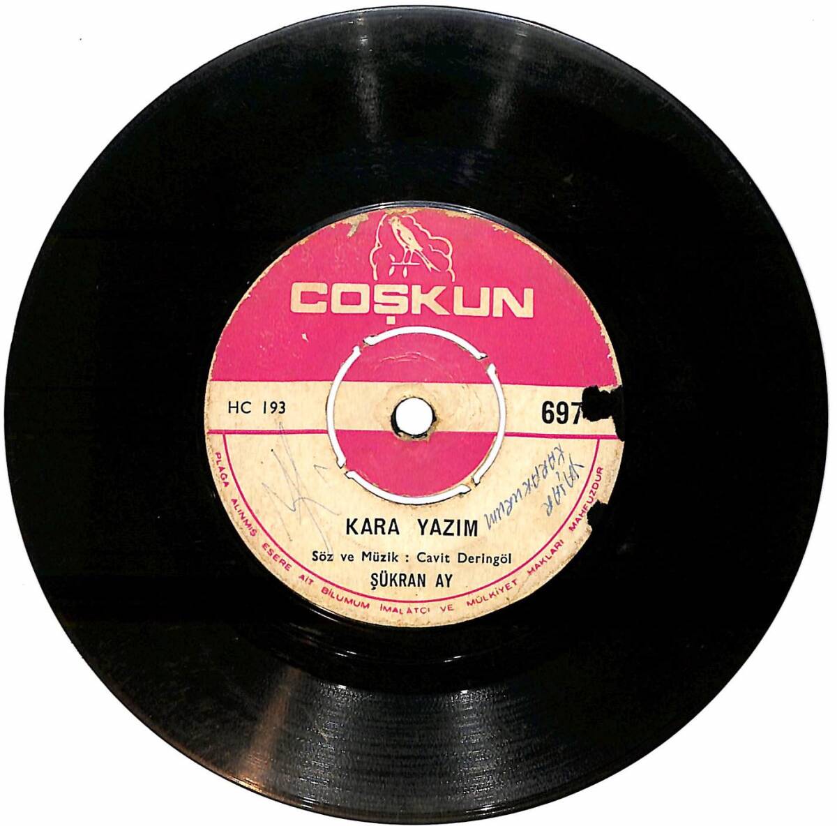 Şükran Ay - Neden Dillere Attın / Kara Yazım Plak (10/6.5) PLK26126 - 1