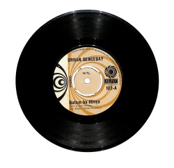Orhan Gencebay - Batsın Bu Dünya - Sevmenin Zamanı Yok 45'lik Plak (10/7.5) PLK27108 - Gökçekoleksiyon
