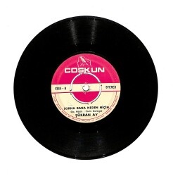 Şükran Ay - Seni Allahmı Gönderdi - Sorma Bana Neden Niçin 45'lik Plak (10/7.5) PLK27107 - 2