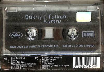 Şükriye Tutkun - Kumru Kaset (İkinci El) KST25573 - 2