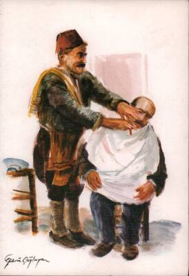 Şükrü Çağlayan Suluboya Kartpostal KRT3372 - 1