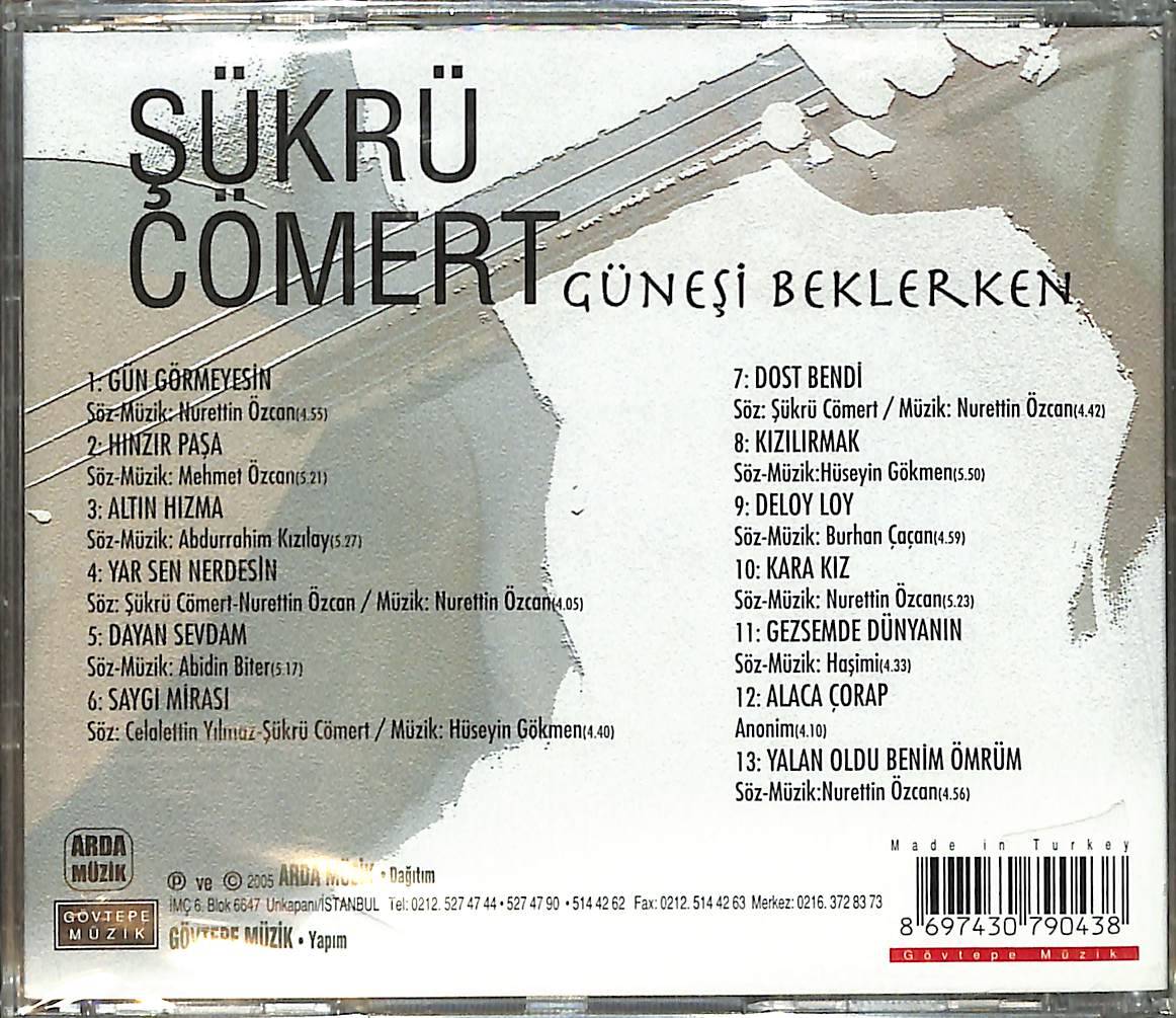Şükrü Cömert - Güneşi Beklerken CD (Sıfır) CD3918 - 2