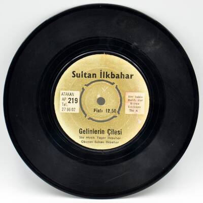 Sultan İlkbahar - Gelinlerin Çilesi PLAK (10/8) PLK2172 - 1