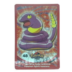  Sultan Sakızı Pokemon Oyun Kartı EKANS No 48 Çil #SKZ56 - 1