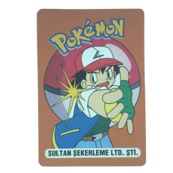  Sultan Sakızı Pokemon Oyun Kartı MEOWTH No 9 Çil #SKZ50 - 2