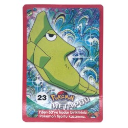 Sultan Sakızı Pokemon Oyun Kartı METAPOD No 23 Çil #SKZ63 - 1