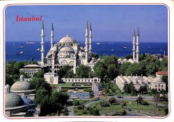 Sultanahmet Camii Temalı Kartpostal KRT19260 - Gökçekoleksiyon