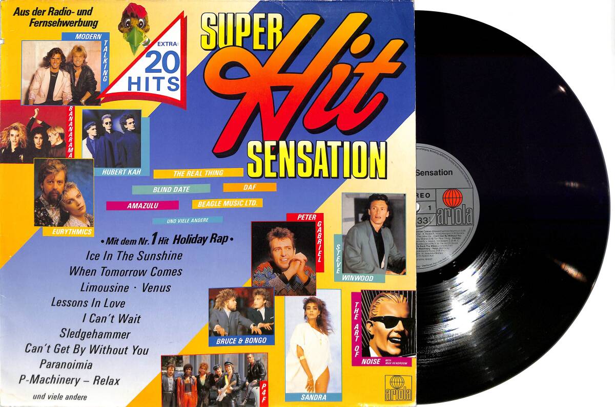 Super Hit Sensation (1986) LP PLAK (10/8) PLK25931 - 1
