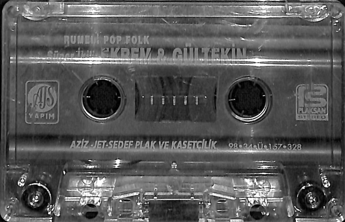 Süper İkili Ekrem&Gültekin - Rumeli Pop Folk Kaset (İkinci El) KST27813 - 1