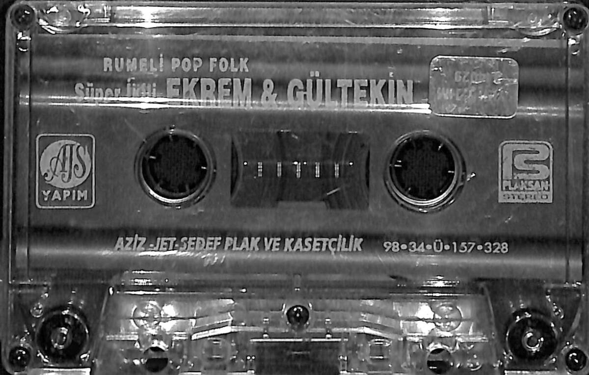 Süper İkili Ekrem&Gültekin - Rumeli Pop Folk Kaset (İkinci El) KST27813 - 2
